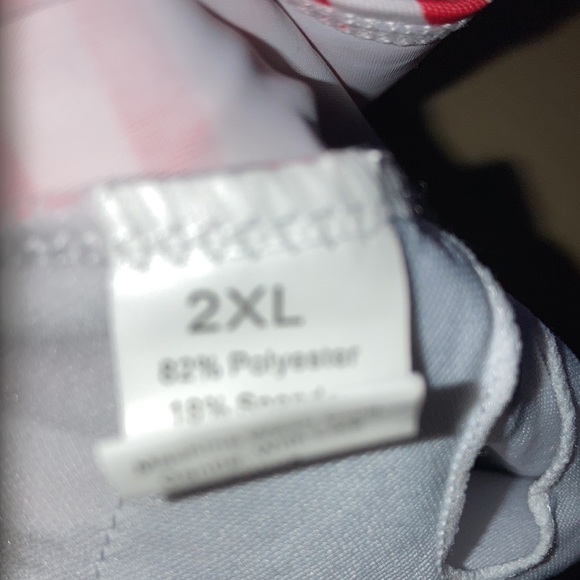 Enjoyoself swimsuit. Adorable one shoulder red and white size 2XL - Picture 6 of 6